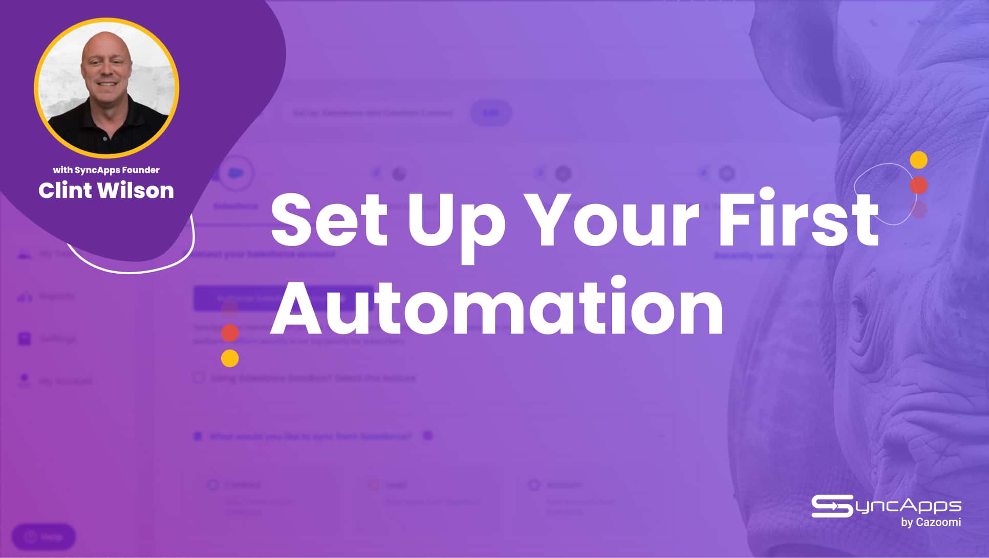 SyncApps: Setting up your first automation